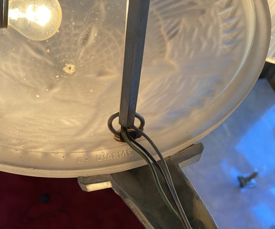 Image 1 of Art Deco hanging lamp 20s Made in Frace