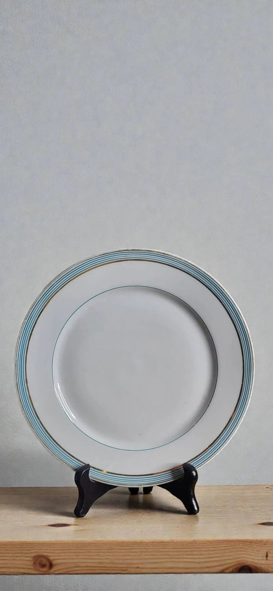 6 Parijse porseleinen dinerborden – Servies, Porcelain (photo 4 of 8)