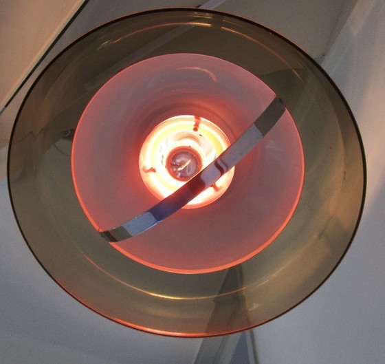 Image 1 of Mid - Century Space Age pendant lamp by Herda