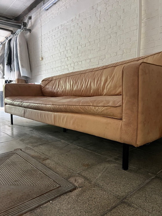 Image 1 of Sedile in pelle color cammello da Furnified