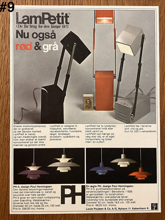 Image 1 of Materiale pubblicitario dal design vintage anni '60 e '70