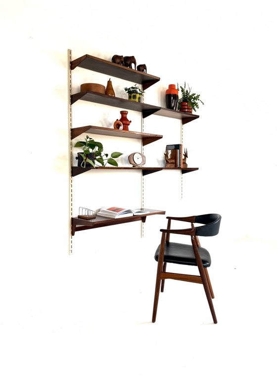 Image 1 of Vintage modulair wandsysteem, Kai Kristiansen ‘60