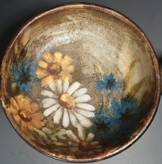 Poêlon / Piatto da muro in ceramica Mid-Century - Alexandre Kostanda (Vallauris) – Ciotole (photo 8 of 10)