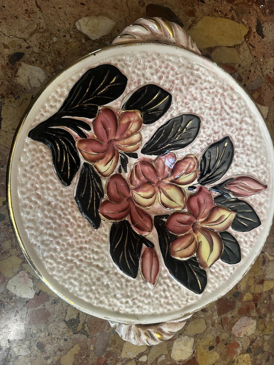 Image 1 of Vallauris ceramic centerpiece / fruit basket / empty pocket - 1960s