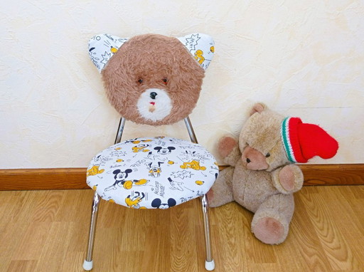 Kinder teddybeerstoel