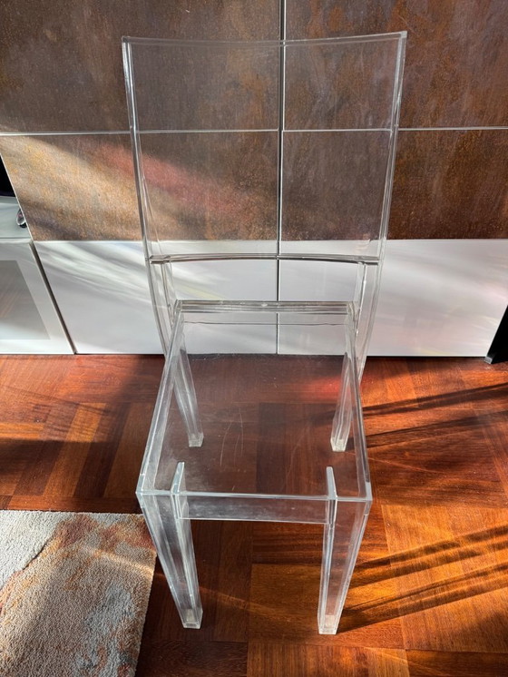 Image 1 of 4 Philippe Starck Kartell, sedie La Marie, trasparenti