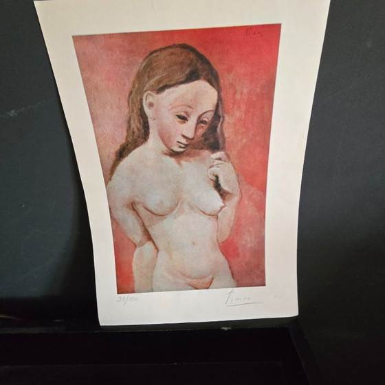 Pablo Picasso signiert 1960 – Lithographien & Drucke, Papier (photo 5 of 9)