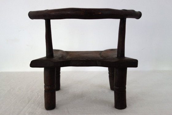 Image 1 of Traditionele Dan-stoel, Ivoorkust, 20e eeuw