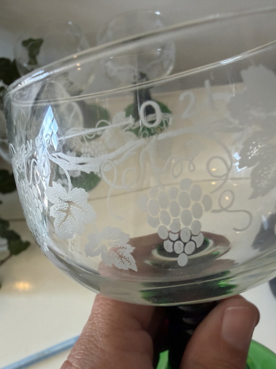 Image 1 of Set of 4 roemer glasses