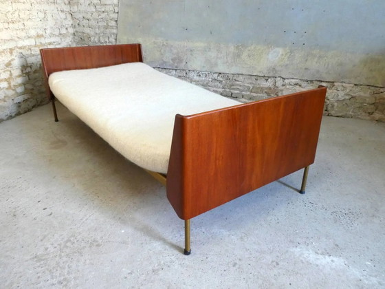 Daybed en teck, Danemark, 1960 – Matelas et sommiers, Scandinavian (photo 7 of 11)