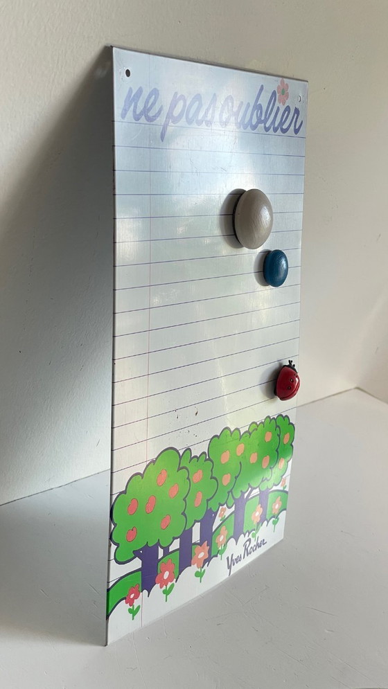 Image 1 of Yves Rocher Vintage Metalen Herinneringsblok