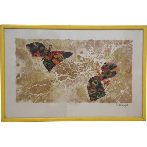 Klassisches Aquarell von Jean Lurçat, 1960