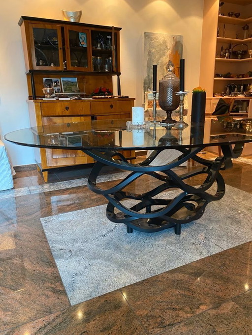 Large original Reflex Neolitico 72 design table, conference table