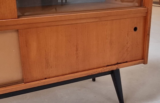 Image 1 of Mid-century display cabinet