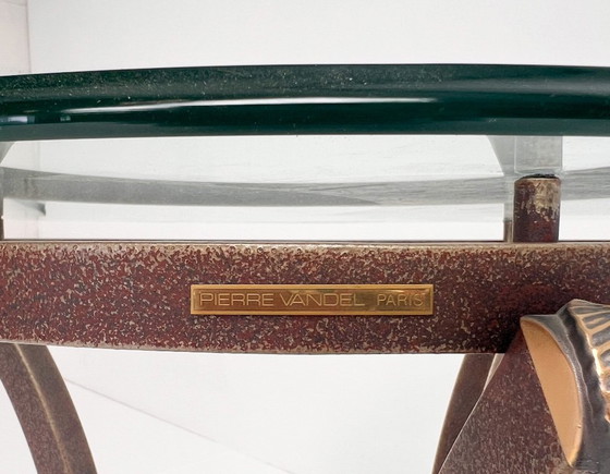 Image 1 of Satz Art-Deco-Beistelltische von Pierre Vandel, 1960er Jahre