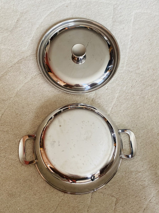 Image 1 of Vintage Alfra Alessi stainless steel serving dish