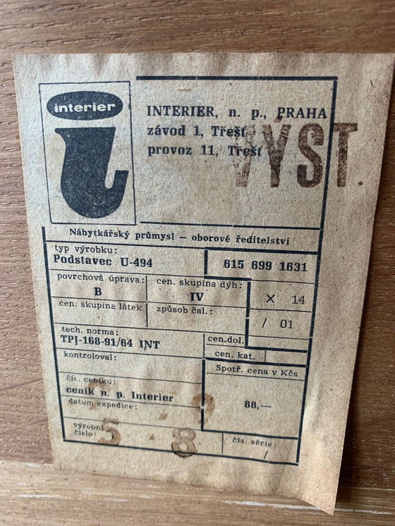 Image 1 of Large modular wall unit by Jiří Jiroutek for Interiér Praha, Czechoslovakia, 1964