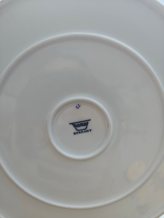 Vintage Thomas Germany ‘Pinwheel’ Lidded Bowl / Tureen – 70s Retro – Porcelain (photo 3 of 7)
