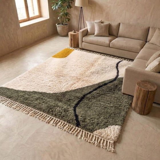 Alfombra bereber, tradicional, hecha a mano, 2/3 m – Alberto Bazzani, Wool (photo 3 of 6)
