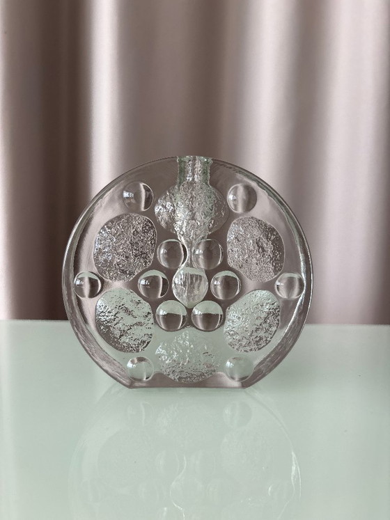 Vaso / Scultura Vintage Bolle in Vetro Walther Glass – Germania – wather galss, Regali (photo 7 of 7)