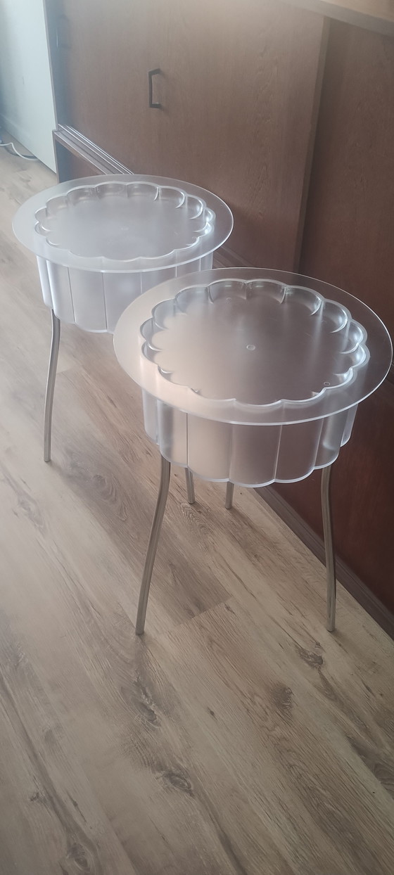 Image 1 of Vintage set of Ikea side tables