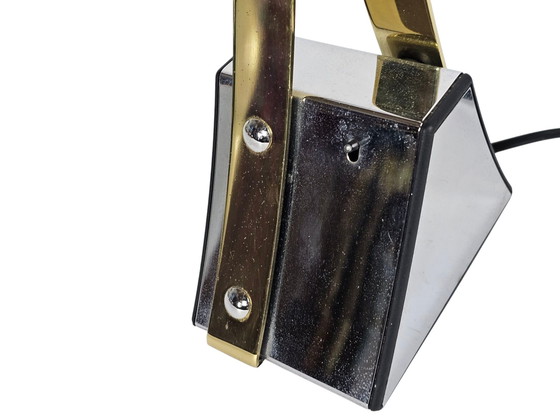 Image 1 of Brilliant-Leuchten - Table lamp - Model 06248 - Memphis Style - Brass - Germany - 90'S