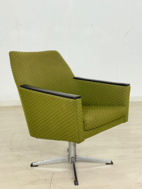 Image 1 of Mid-century armchair, swivel chair, vintage chair