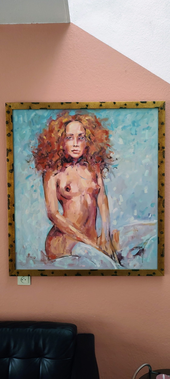 Image 1 of Modern naakt schilderij acry op canvas 2003