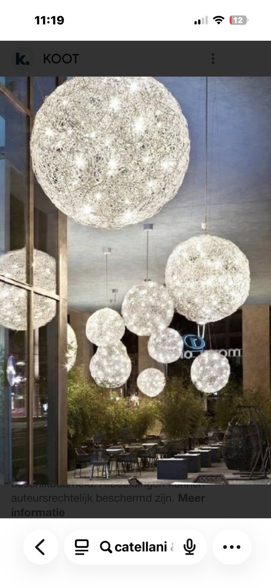 Image 1 of Catellani & Smith Fil de Fer Lampada da sospensione