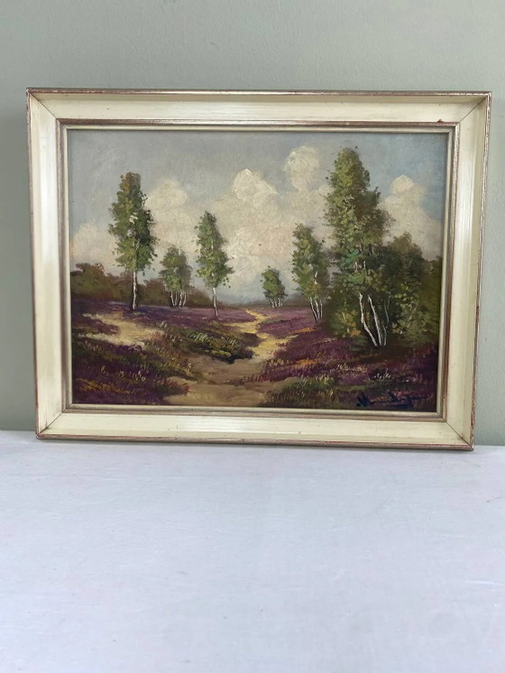 Pintura "Camino en el brezal" – Pinturas y dibujos, Wood (photo 22 of 22)
