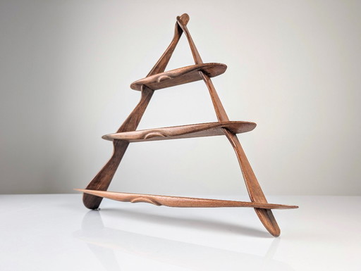 Étagère murale attribuée à Peder Moos, Danemark, années 1950