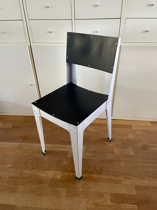 Sedia in alluminio Eek di Piet Hein