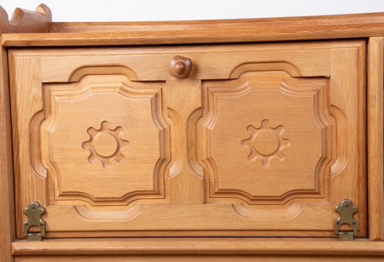 Image 1 of Oak sideboard by Guillerme and Chambron for Votre Maison 1960.