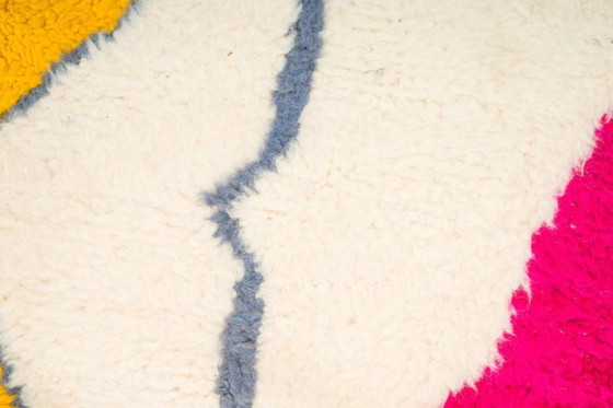 Image 1 of Großer Teppich im Beni-Ourain-Stil, marokkanischer Schafwollteppich, 3 x 2 m