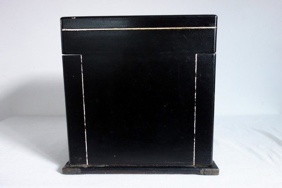 Image 1 of Schmuckkästchen mit Spiegel, antik, Mitte des 20. Jahrhunderts