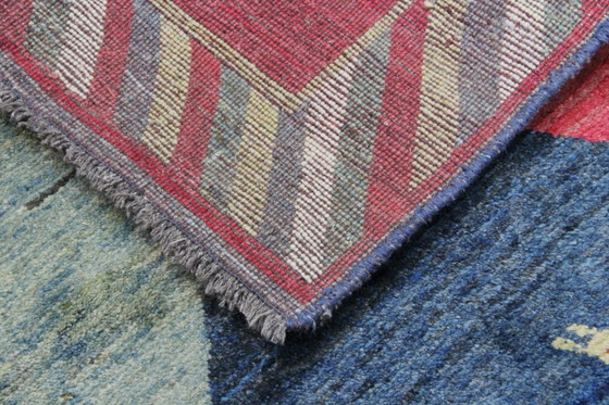 Image 1 of Original Persian carpet Gabbeh Ghashghai oriental carpet 228 cm x 132 cm old natural