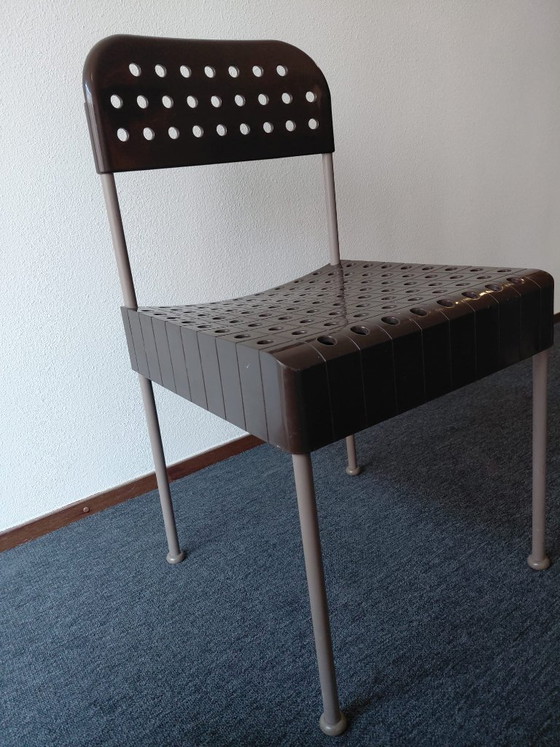 Set di 4 sedie Enzo Mari Box – Anonima Castelli, anni '70 – Sedie da pranzo, Plastica (photo 4 of 8)