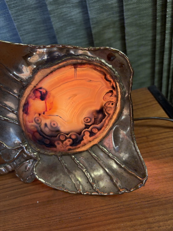 Image 1 of Lampe applique La Raie laiton design Dlg Isabelle Faure - Duval brasseur