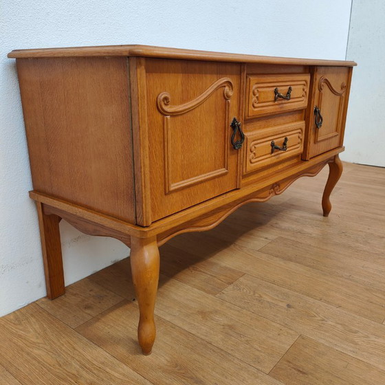 Image 1 of Meuble TV lowboard vintage de style campagnard