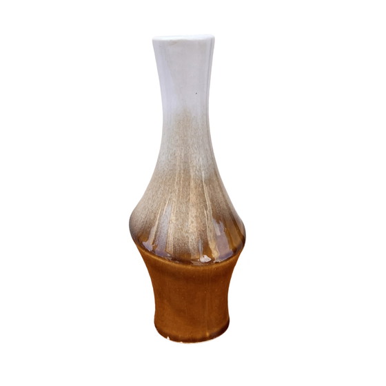 Image 1 of Vase asymétrique en céramique, Ditmar Urbach, Tchécoslovaquie, années 1960.