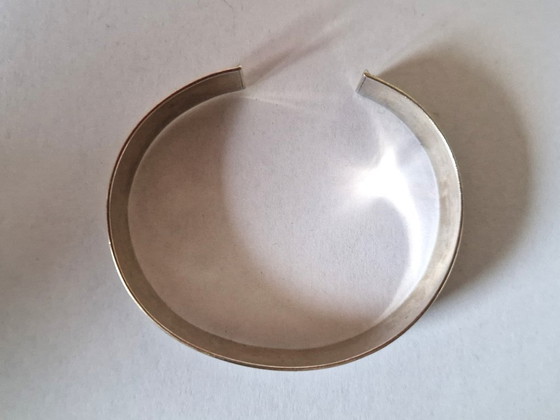 Image 1 of Zilveren armband - Zilveren klemarmband - 925 