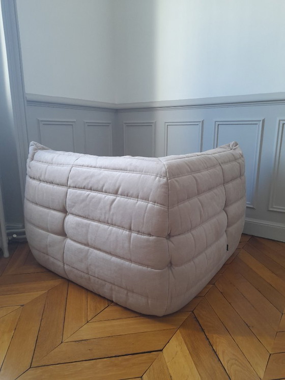 Image 1 of Togo corner armchair by Michel Ducaroy for Ligne Roset