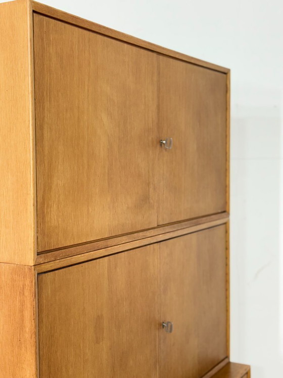 Image 1 of Vintage classic: IKEA MTP storage cabinet / shelf / highboard / sideboard – oak – design Marianne Richter