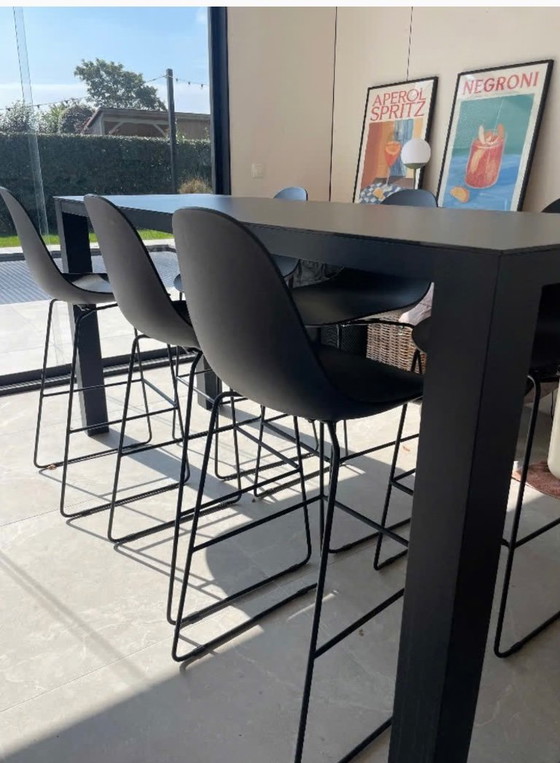 Se vende mesa alta + 6 sillas – Bristol, Conjuntos de jardín, Aluminium, Metal (photo 3 of 5)
