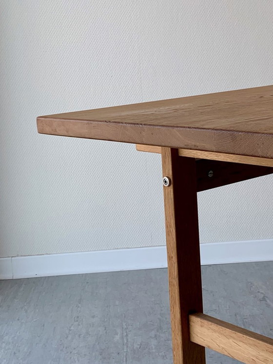 Image 1 of Hans J. Wegner coffee table – PP Møbler – solid oak – with original label