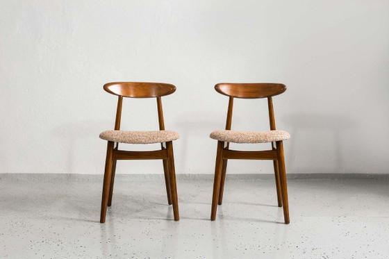 Vintage eetkamerstoelen van ZFM, jaren 60, set van 4 – Wood (photo 5 of 18)