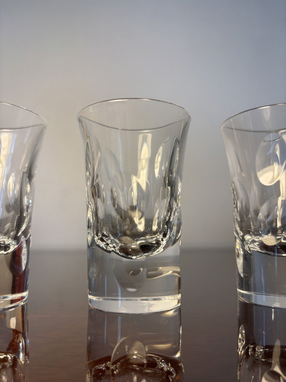 Image 1 of 4 vodka Christoffle glasses