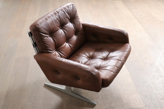 Image 1 of Paire de fauteuils Caravelle par Paul Leidersdorff, Danemark 1965