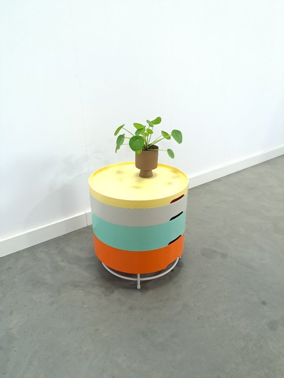 Image 1 of Ikea PS 2014 colored plastic storage table Richardson