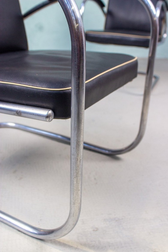 Image 1 of 1 sur 2 Fauteuil Mauser RS7 vintage, fauteuil relax, style milieu du siècle